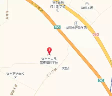 湖州市各看守所地址、详细路线及导航设置