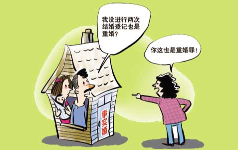 重婚罪-刑法条目第258条